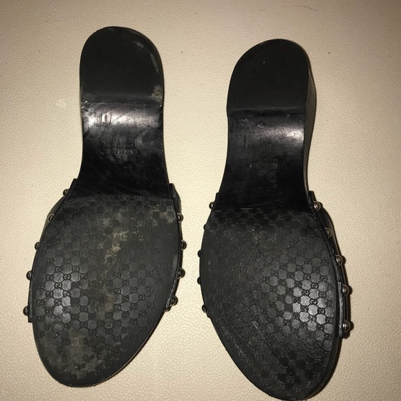 Gucci Clog Sandals in Black - Picture 5 of 5